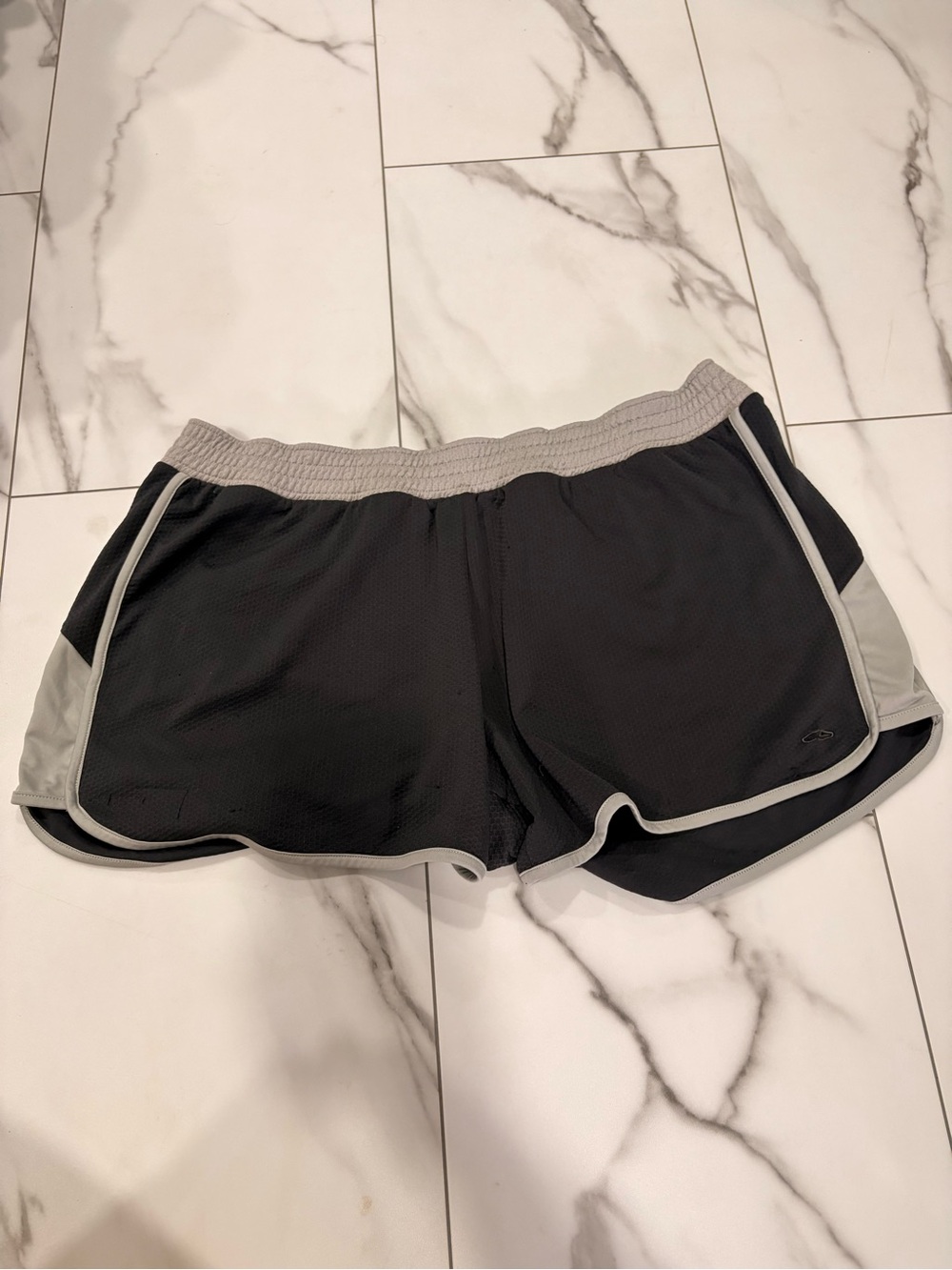 Champion Athletic Running Shorts Black & Gray